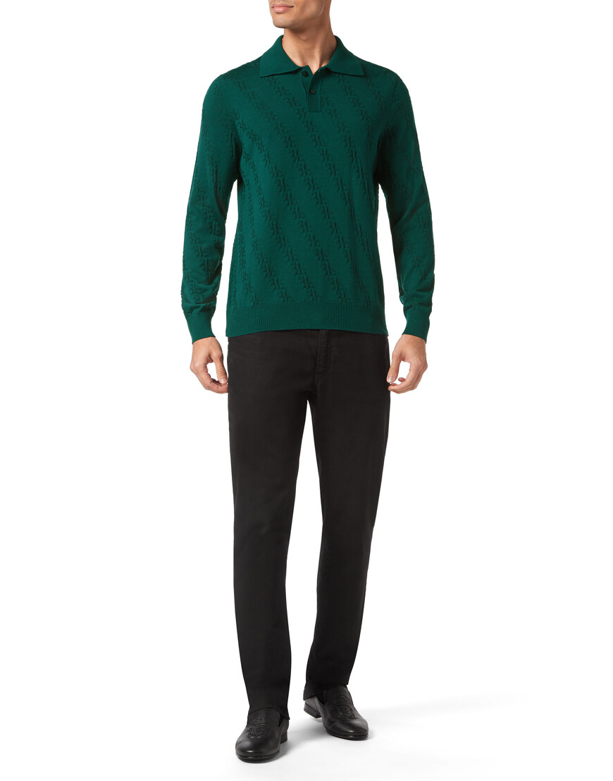 поло с длинным рукавом  WACC-MKK0234-BKN001N_05 купить с доставкой