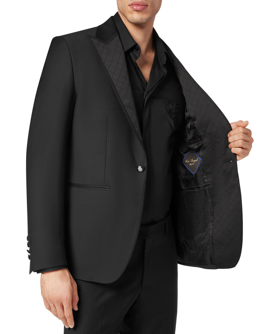 пиджак классический  из проверенных материалов спереди