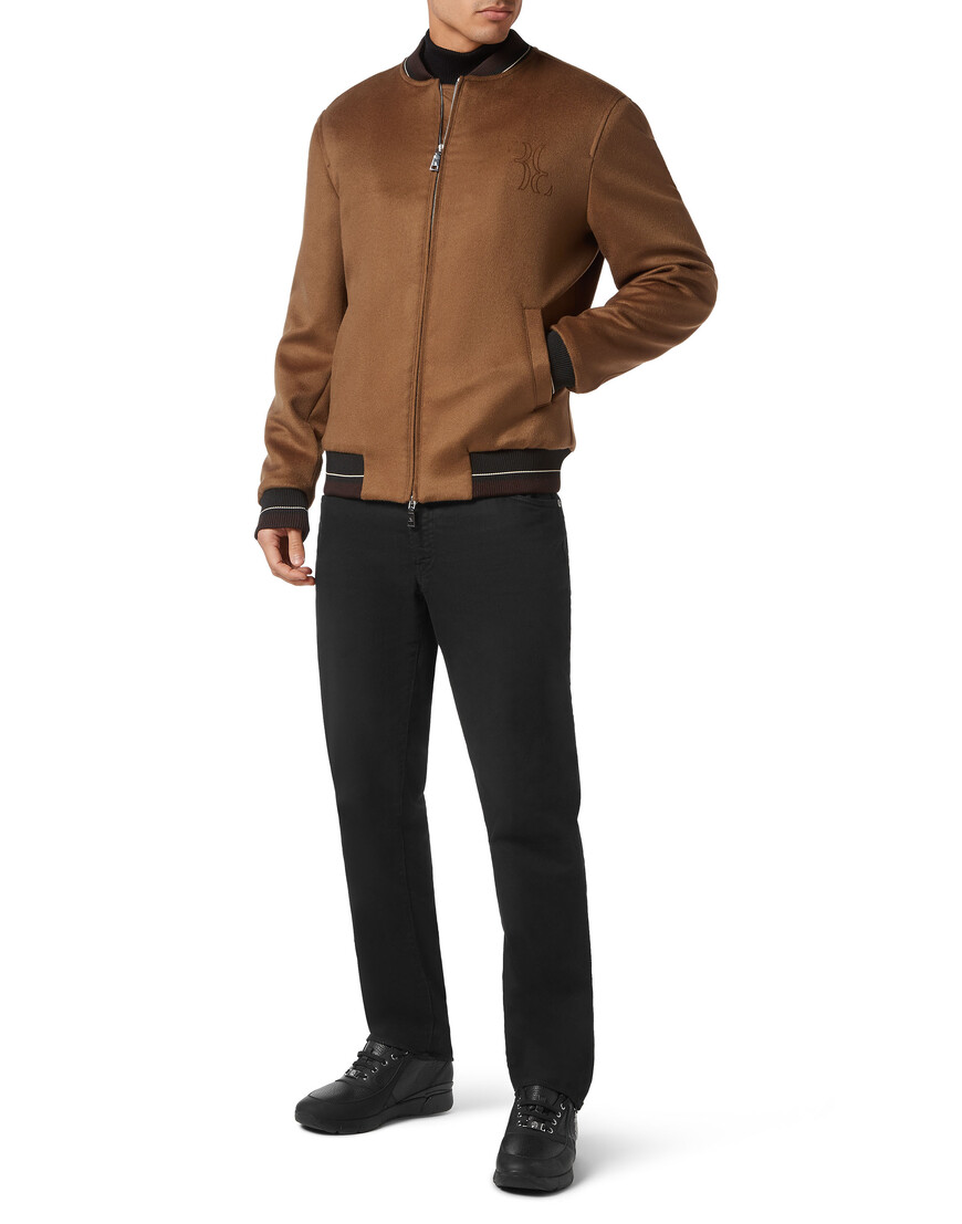 бомбер  из италии вид сбоку