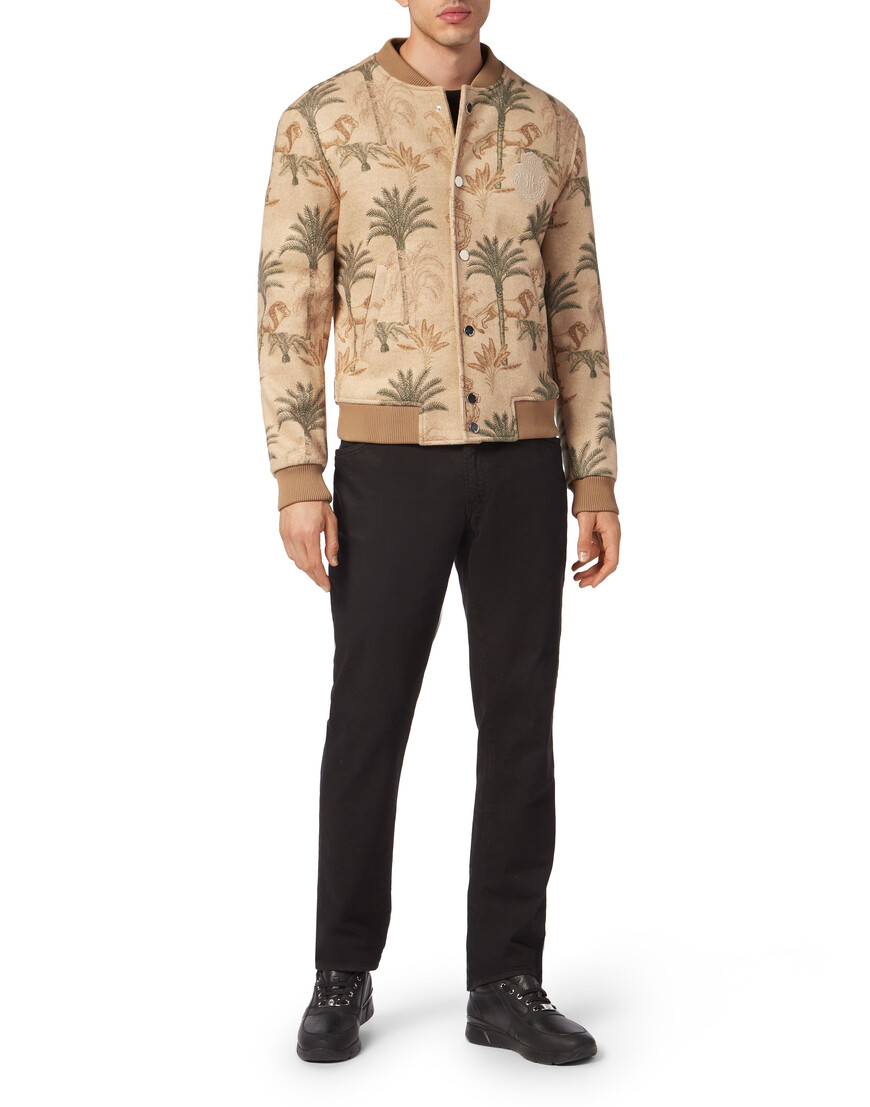 бомбер  из италии вид сбоку