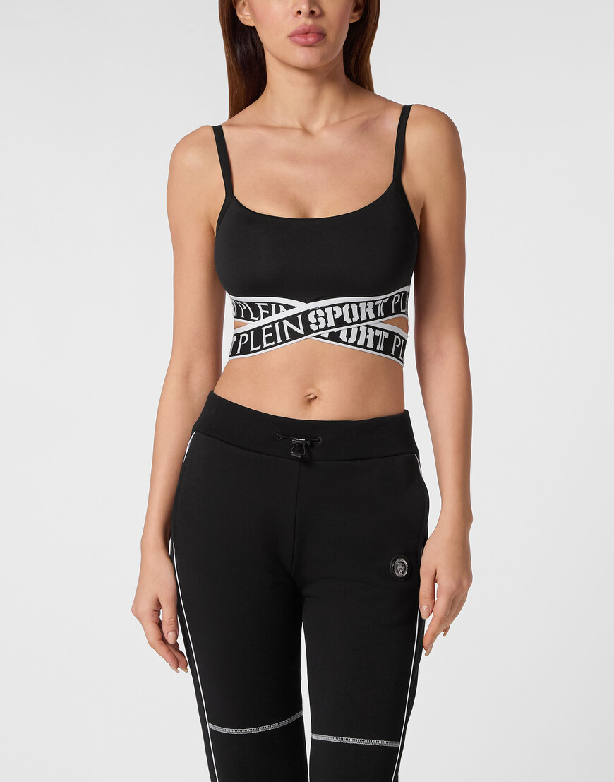 

Спортивный Топ Plein Sport, Черный