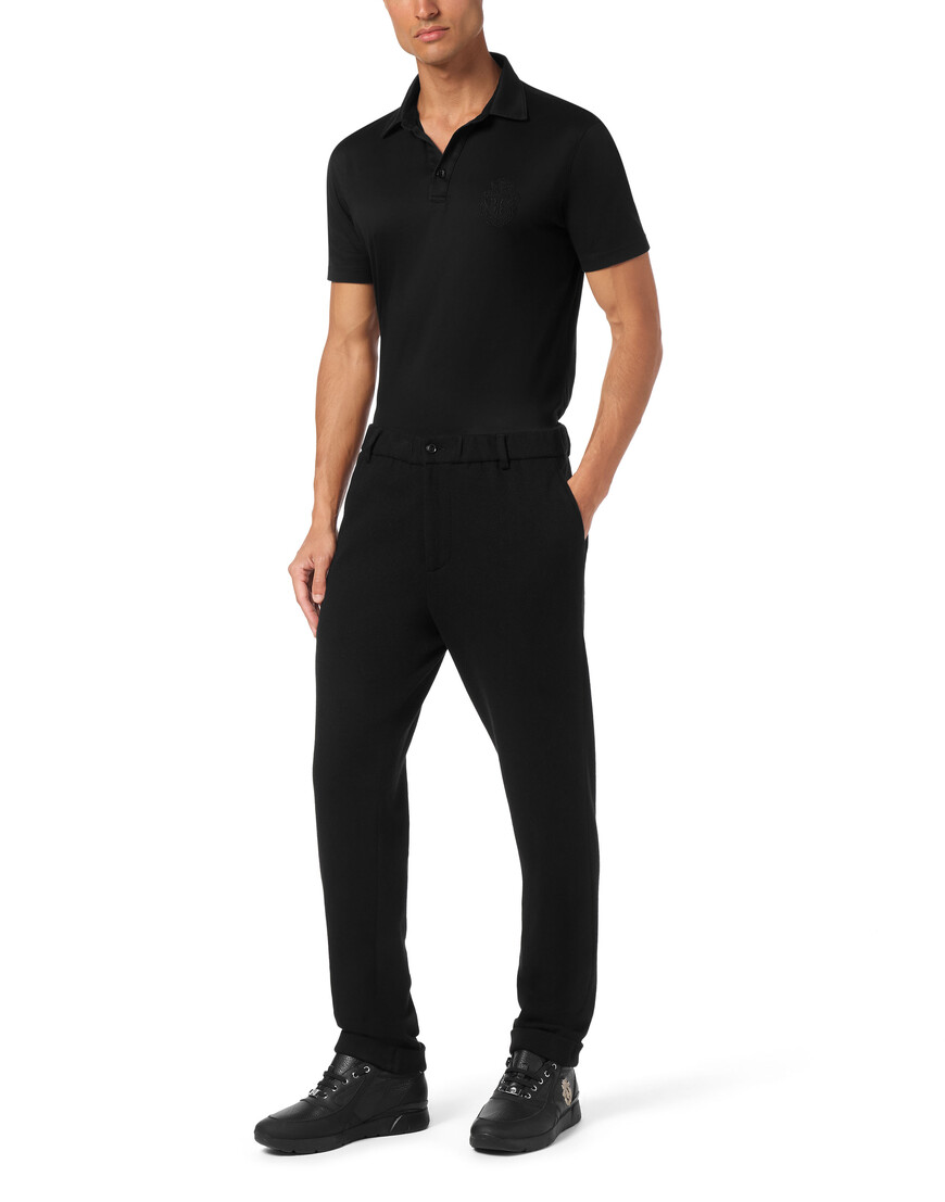 брюки  из италии вид сбоку