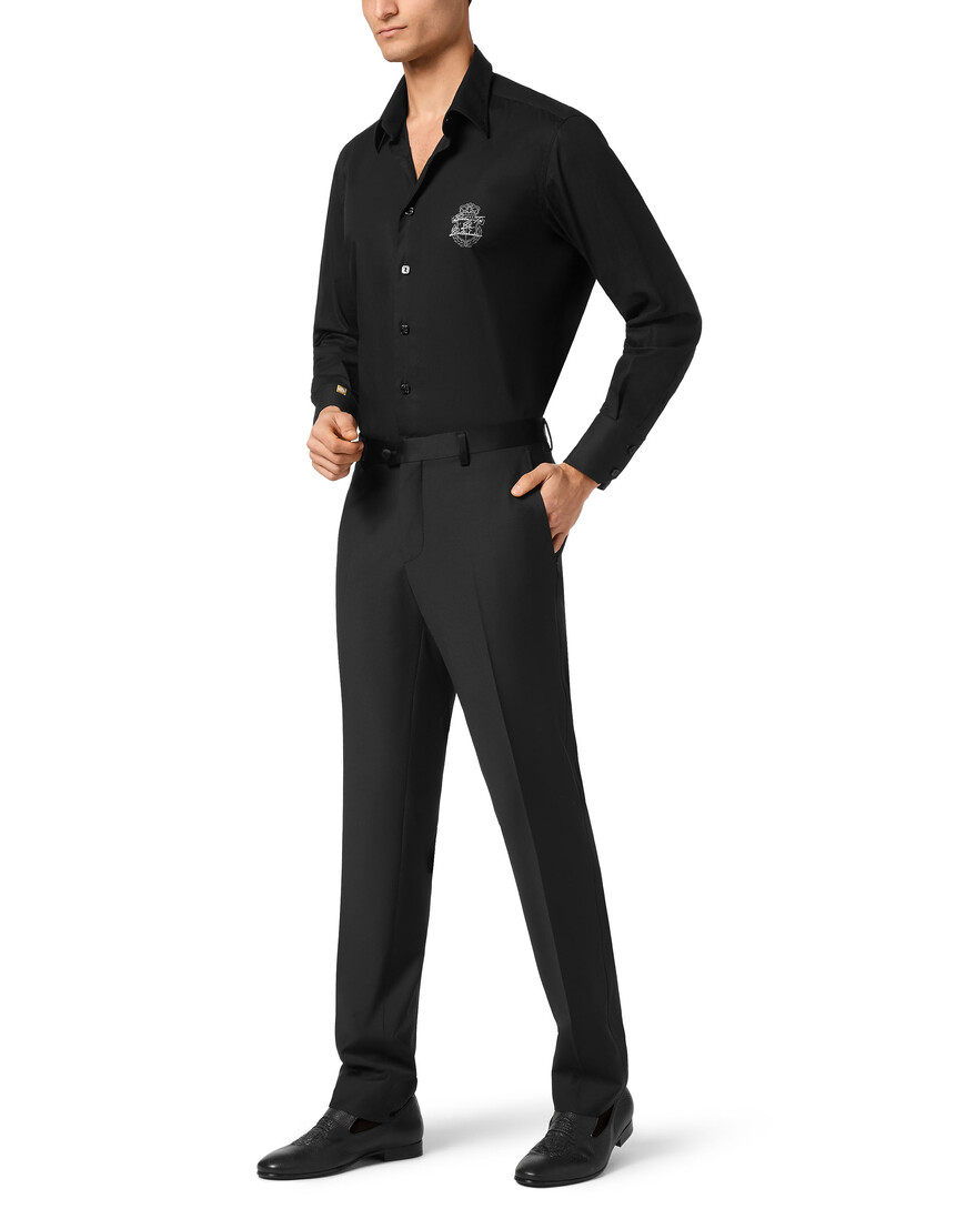 

Брюки Прямые Billionaire, Черный