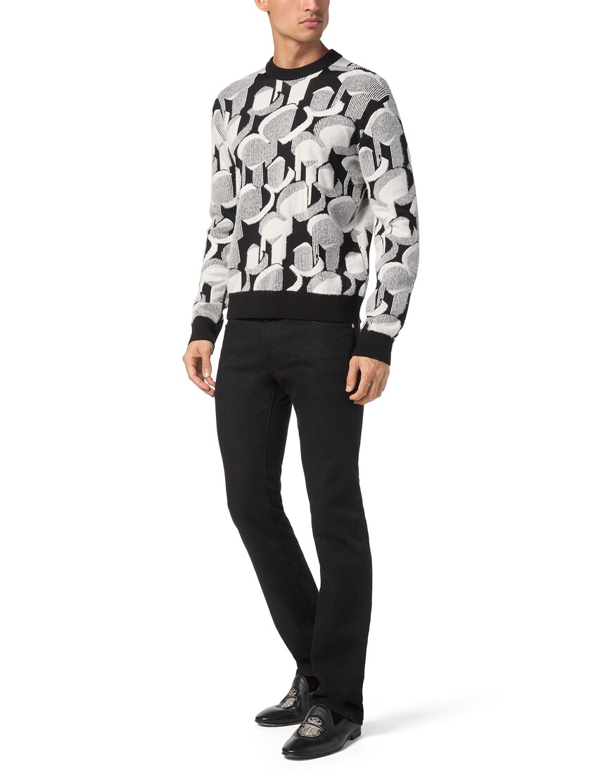 свитер  OADC-MKO1429-BTE025N_0201 купить с доставкой