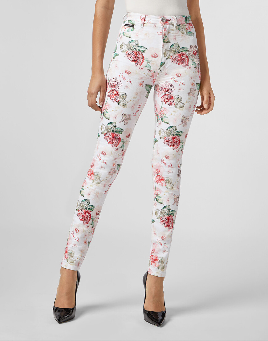 

Скинни Philipp Plein, Белый