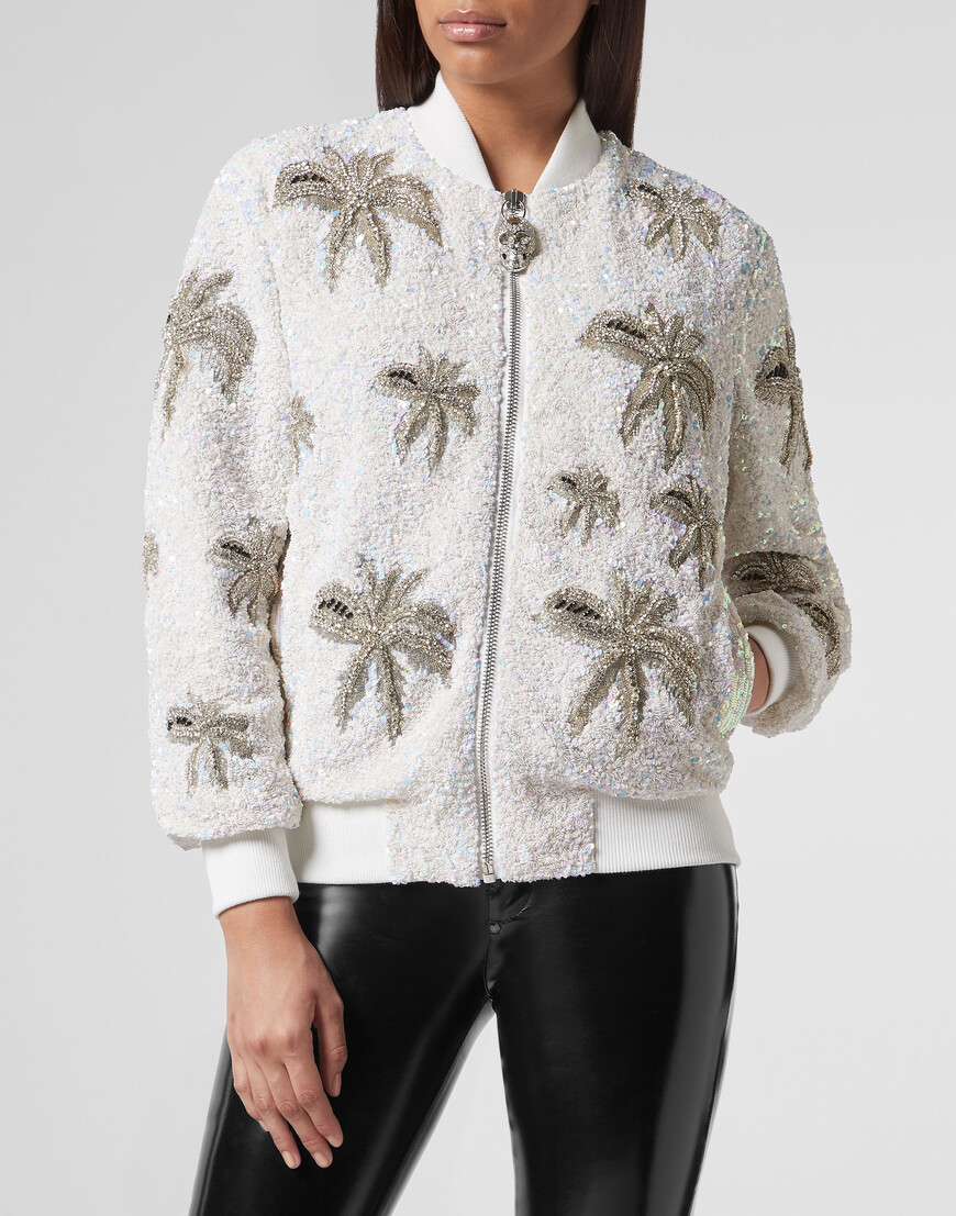

Бомбер Philipp Plein, Белый