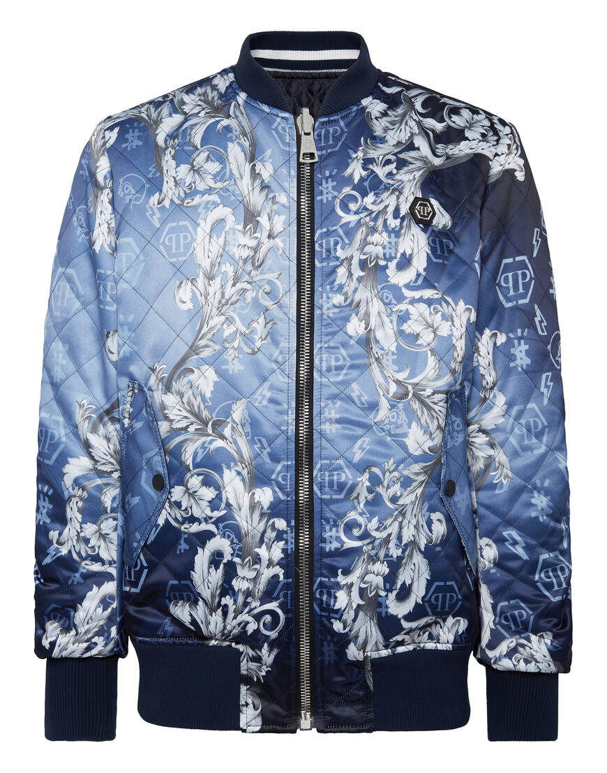 бомбер  от бренда philipp plein вид слева