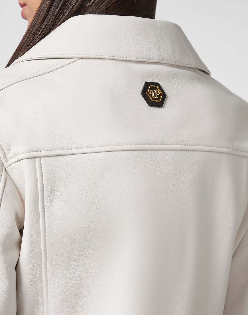 кожаная куртка  SABC-WLB0903-PLE010N_01 со скидкой