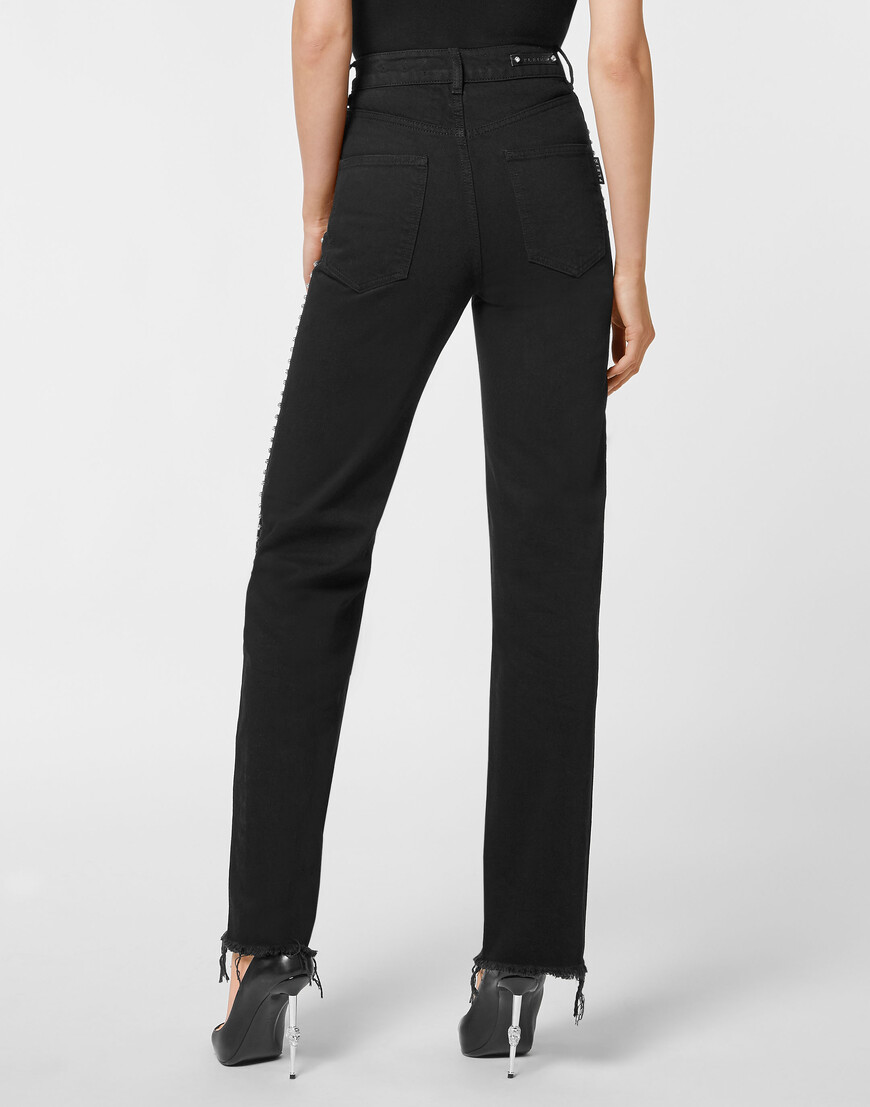 

Широкие Джинсы Philipp Plein, Черный