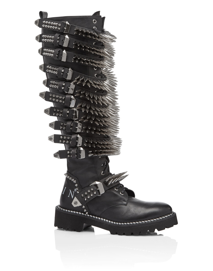 

Ботфорты Philipp Plein, Черный