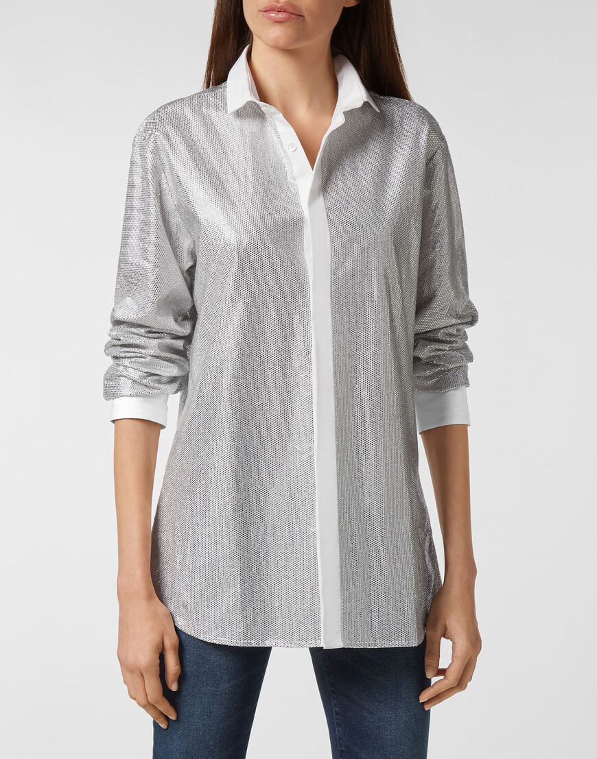 рубашка классическая  P19C-MRP0962-PTE012N_70 купить с доставкой