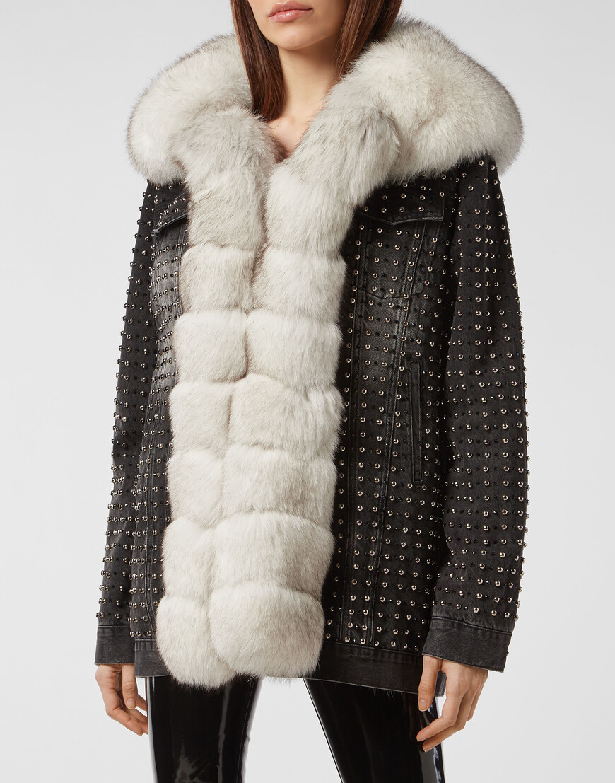 

Джинсовая Куртка Philipp Plein, Серый