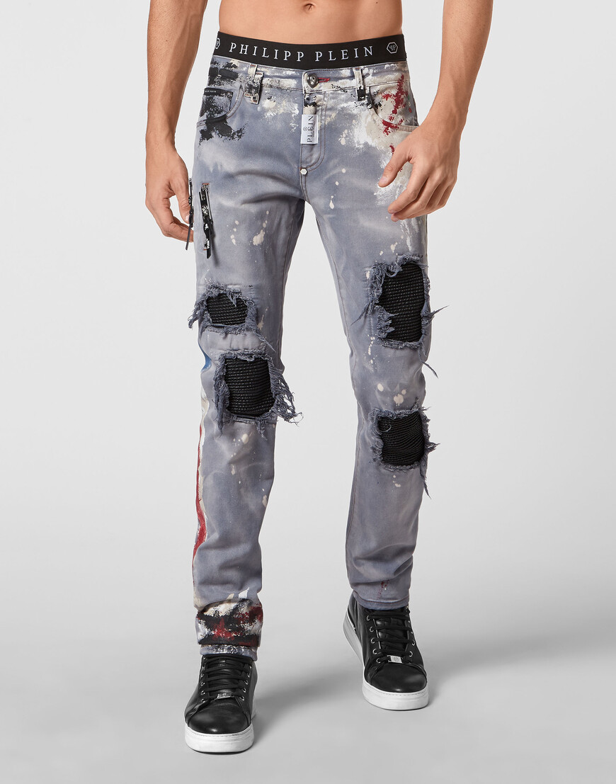 

Джинсы Зауженные Philipp Plein, Синий