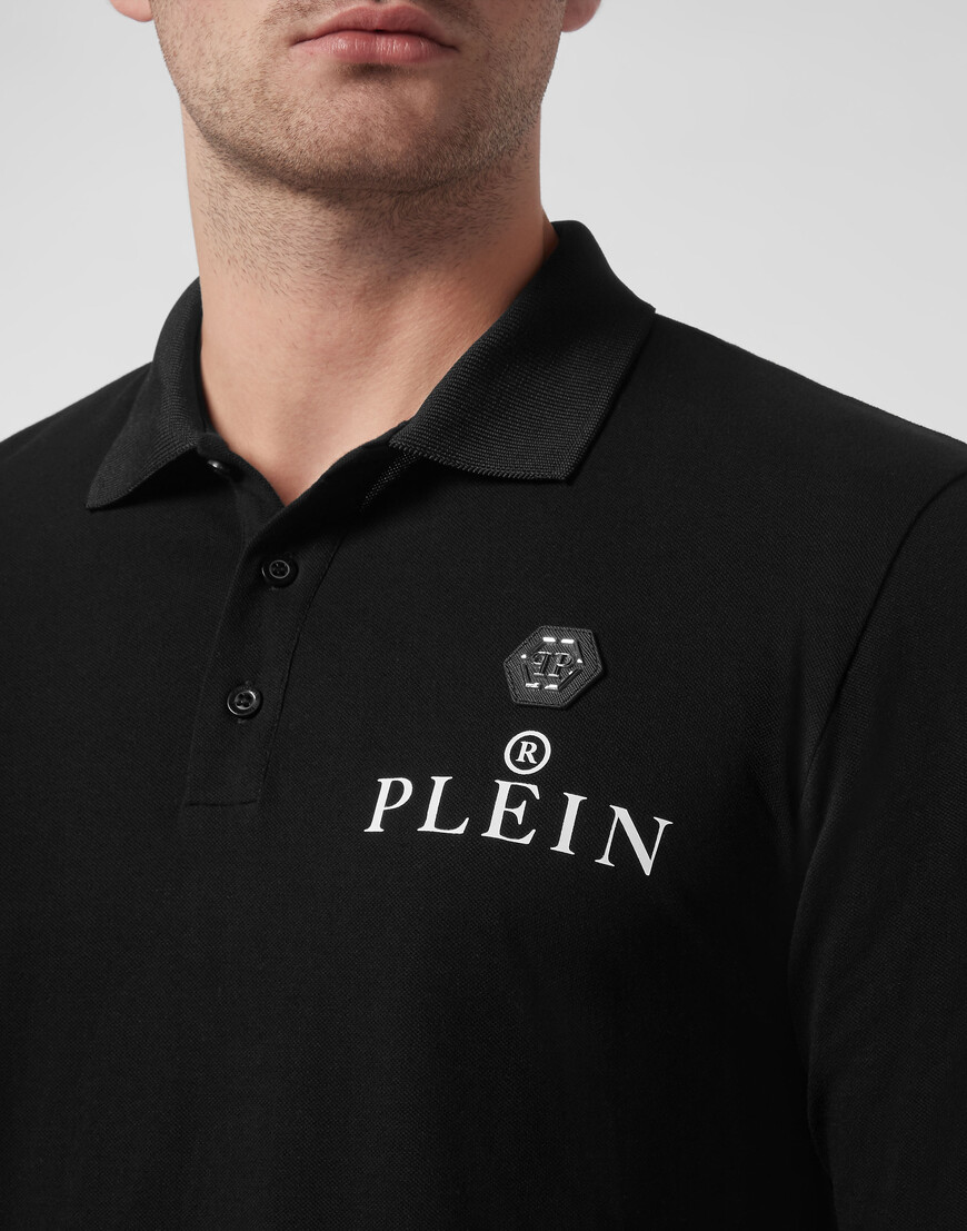 поло с длинным рукавом  FABC-MTK5699-PTE003N_0201 со скидкой