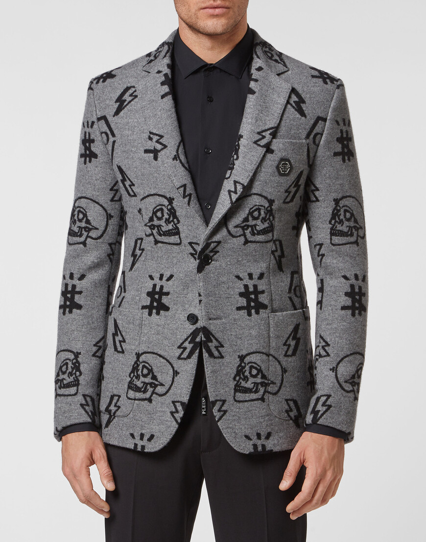 

Пиджак Классический Philipp Plein, Серый