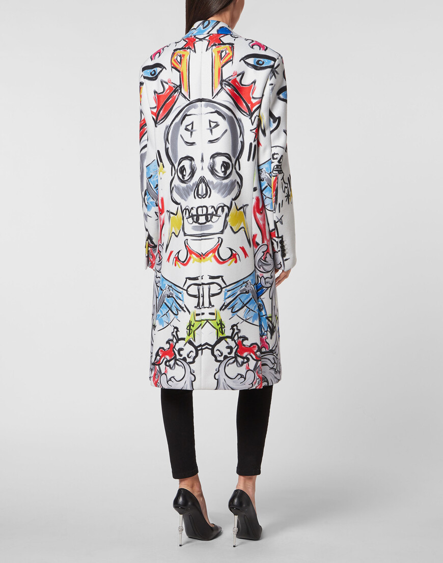 

Пальто Philipp Plein, Белый