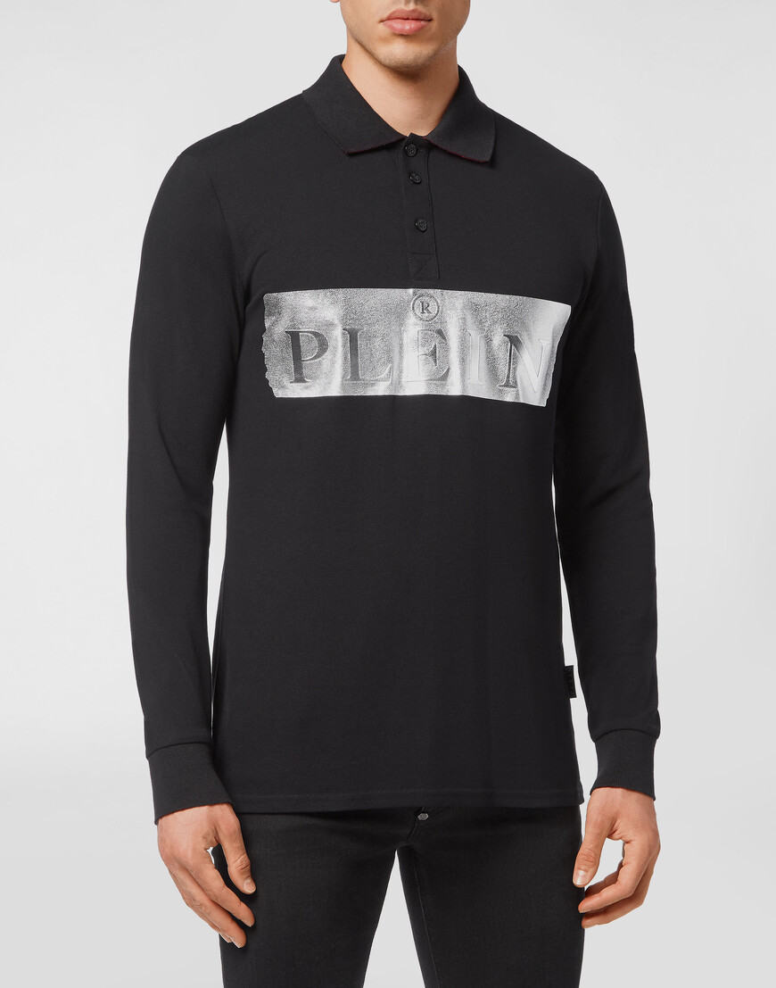 

Поло С Длинным Рукавом Philipp Plein, Черный