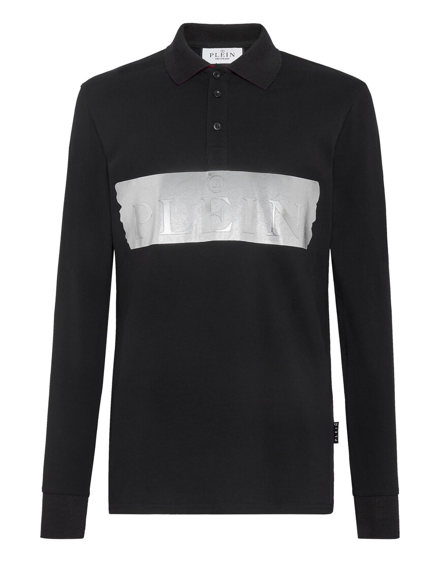 поло с длинным рукавом  AABC-MTK5864-PTE003N_02 по акции