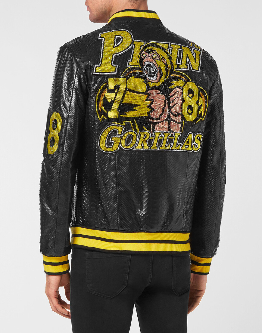 бомбер  из америки вид сбоку