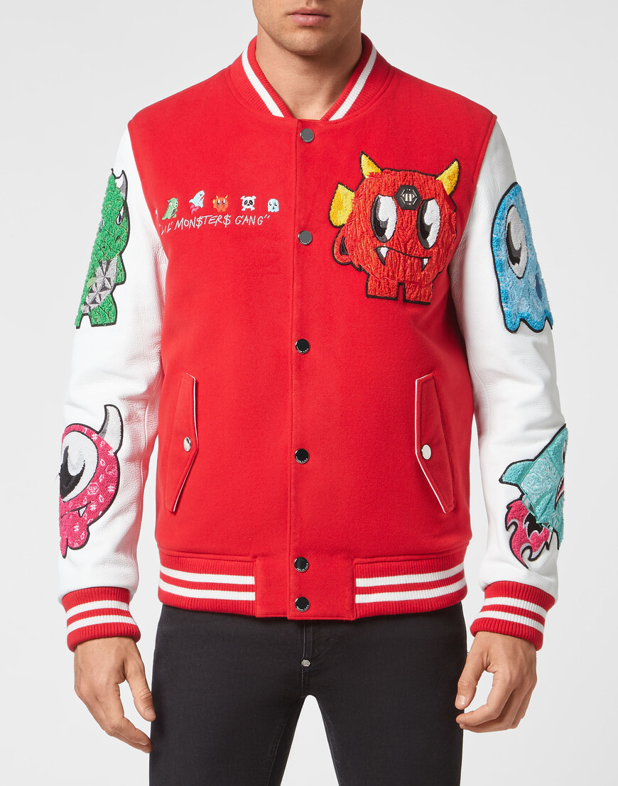 

Бомбер Philipp Plein, Красный