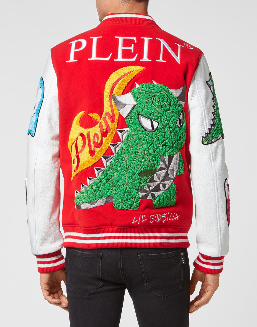 бомбер  из америки вид сбоку