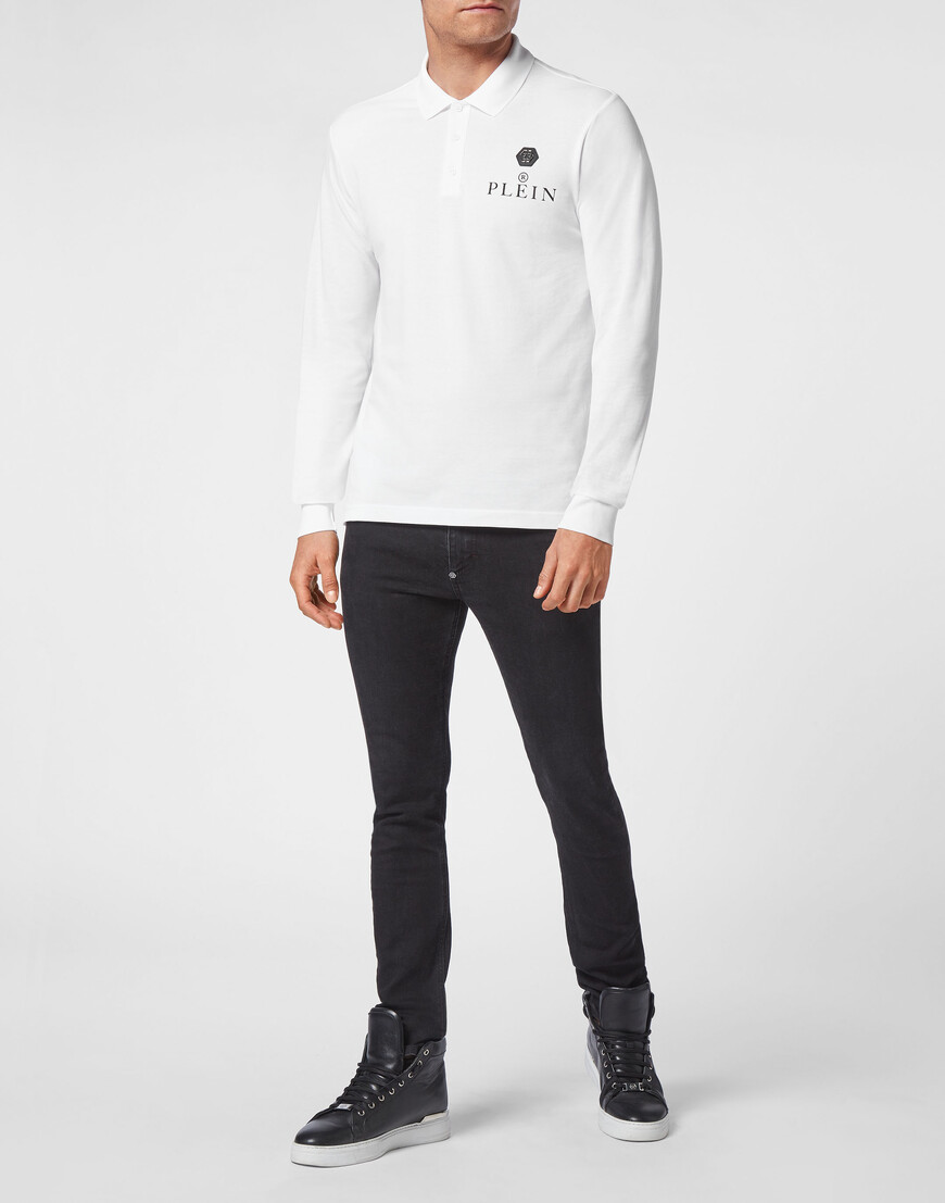 поло с длинным рукавом  FABC-MTK5699-PTE003N_01 по низкой цене