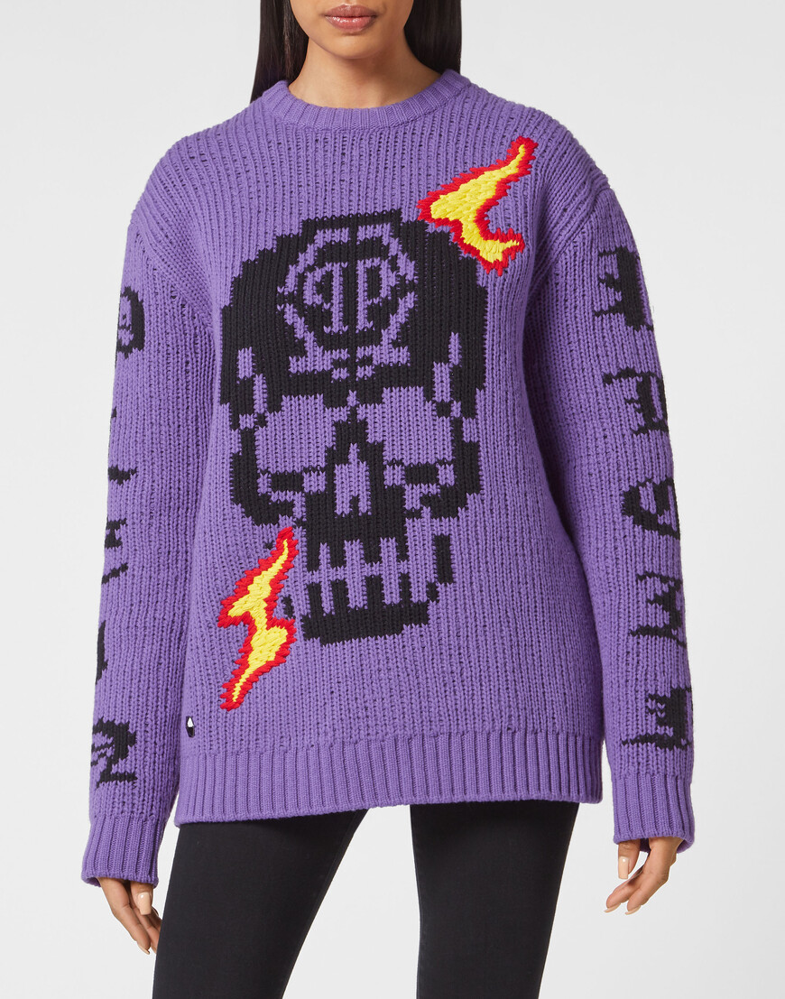 

Свитер Philipp Plein, Сиреневый