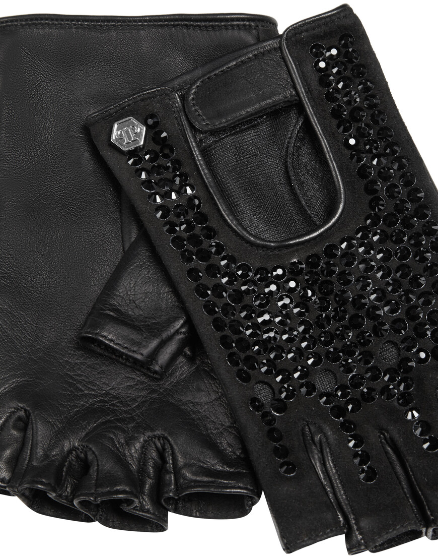 

Перчатки Philipp Plein, Черный