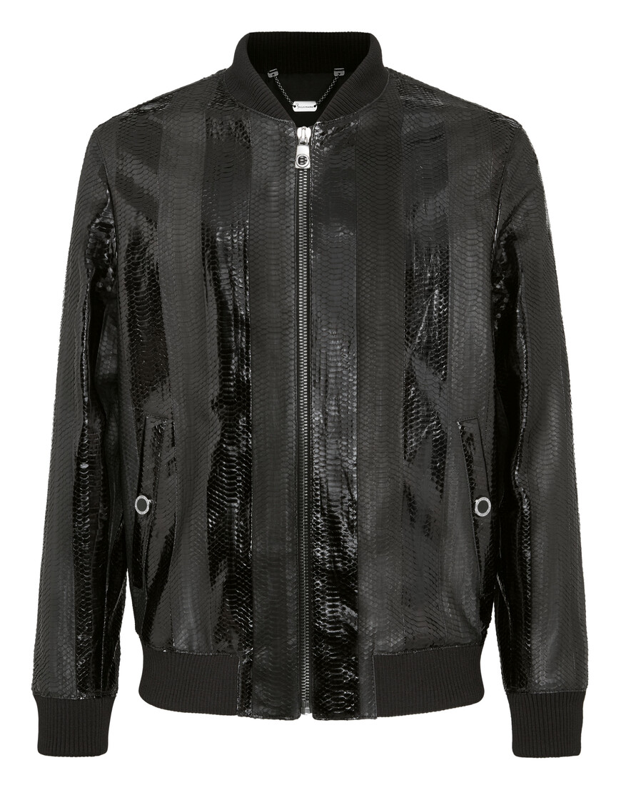 бомбер  от бренда billionaire вид слева