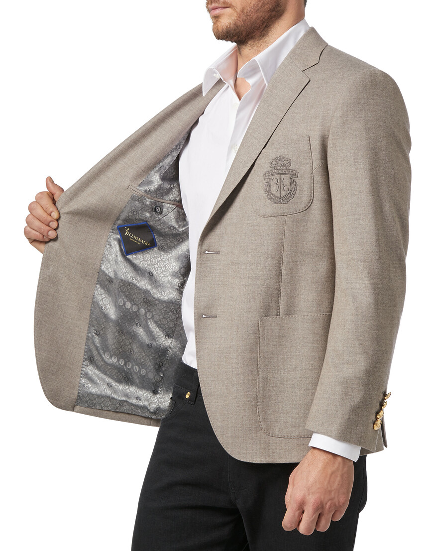 пиджак классический  из проверенных материалов спереди