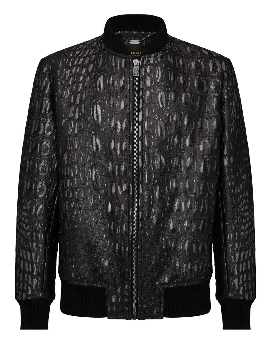 бомбер  от бренда billionaire вид слева