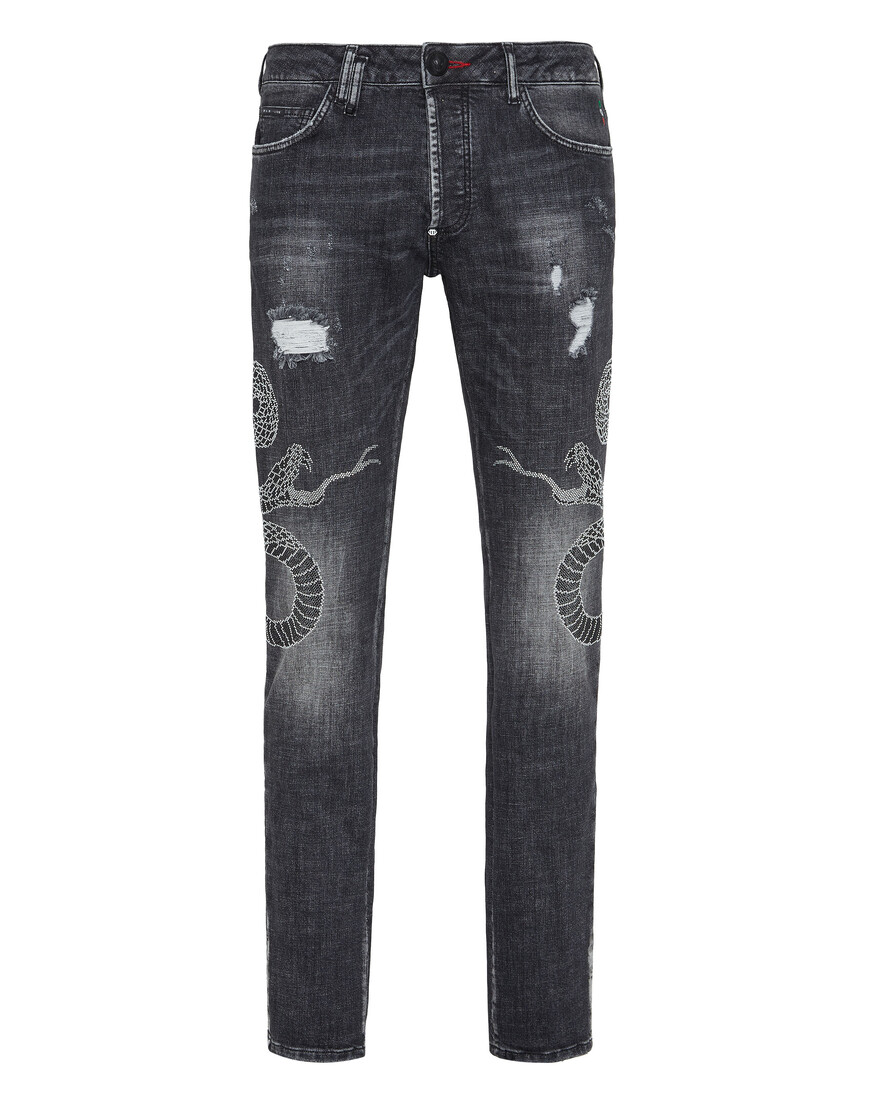 джинсы прямые  SACC-MDT3424-PDE004N_72FL по акции