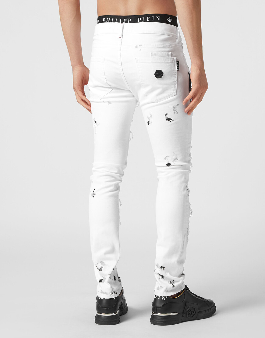 джинсы зауженные  SACC-MDT3440-PDE036N_15SS купить с доставкой