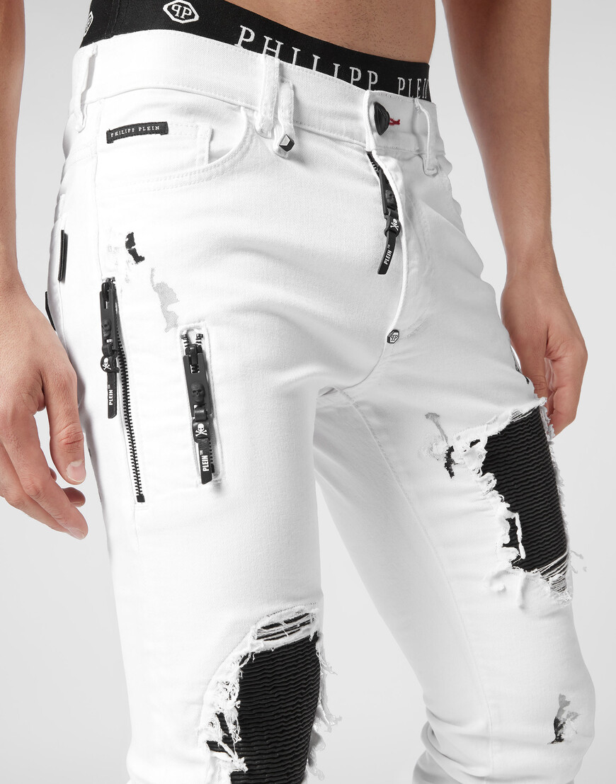 джинсы зауженные  SACC-MDT3440-PDE036N_15SS со скидкой