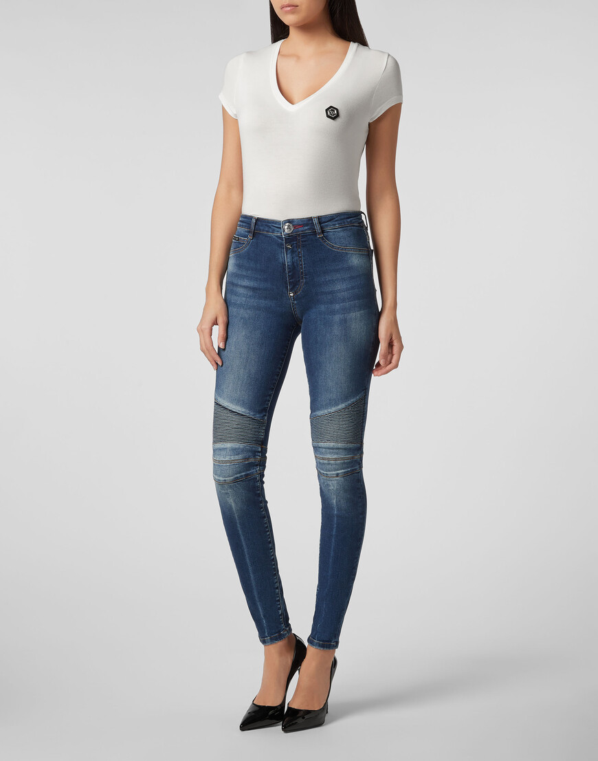 джинсы зауженные  A19C-WDT1256-PDE004N_08Cy по низкой цене