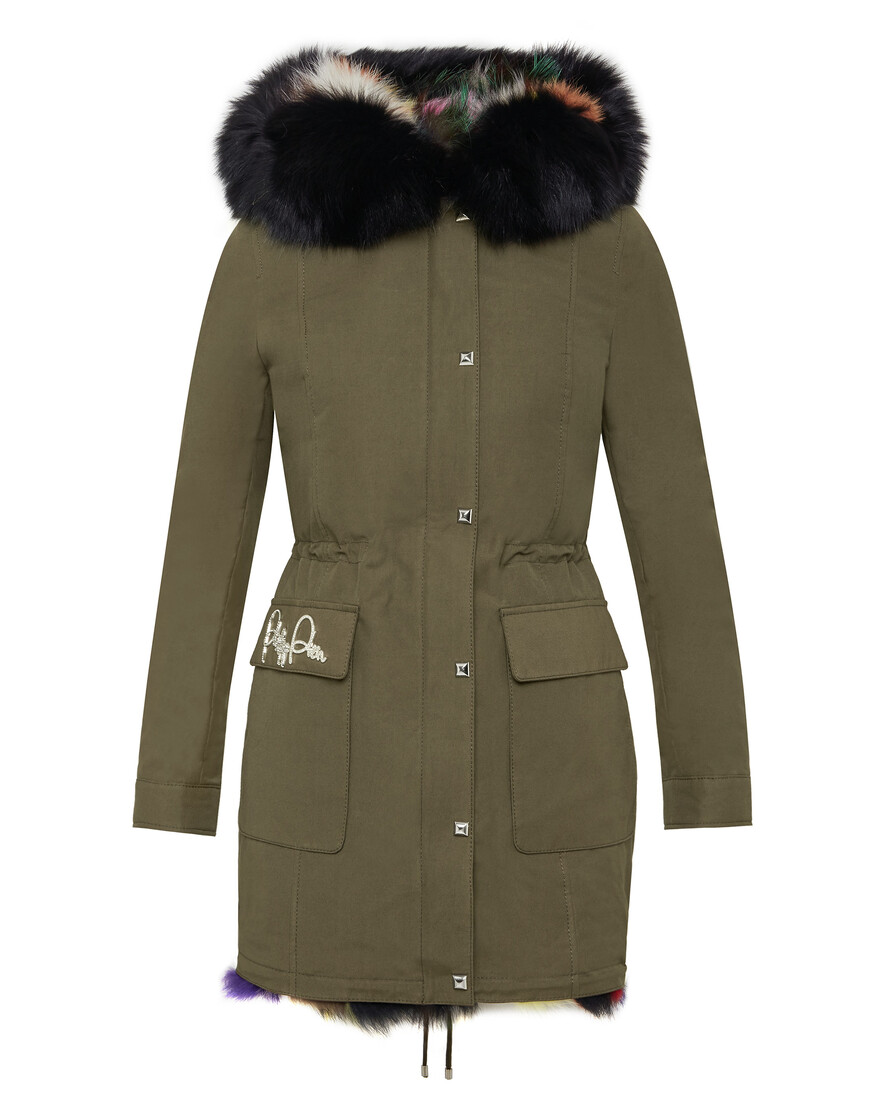 

Парка Philipp Plein, Серый