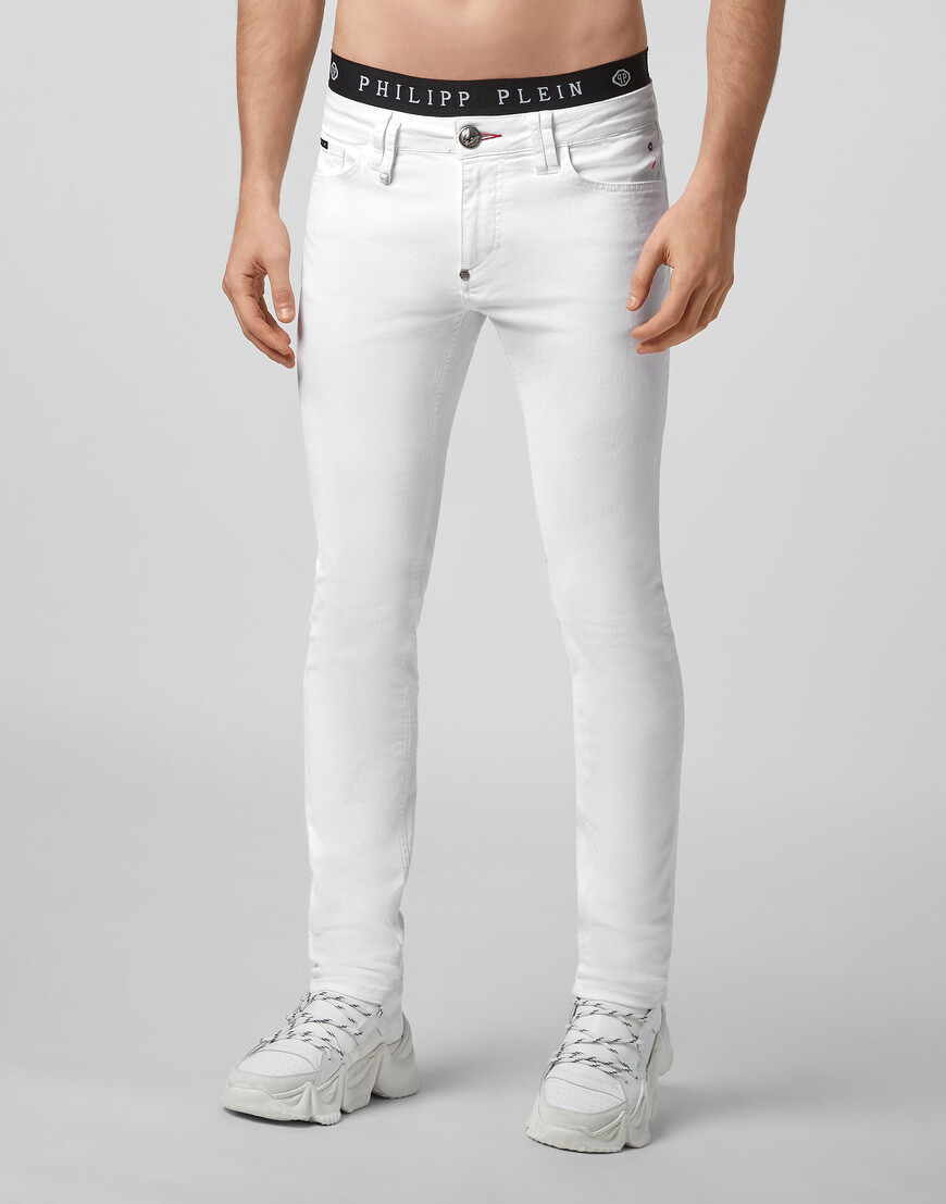 

Джинсы Зауженные Philipp Plein, Белый
