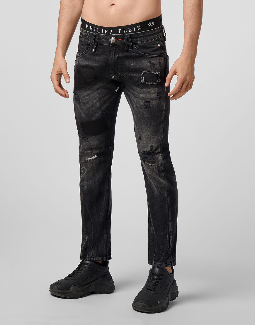 

Джинсы Зауженные Philipp Plein, Серый