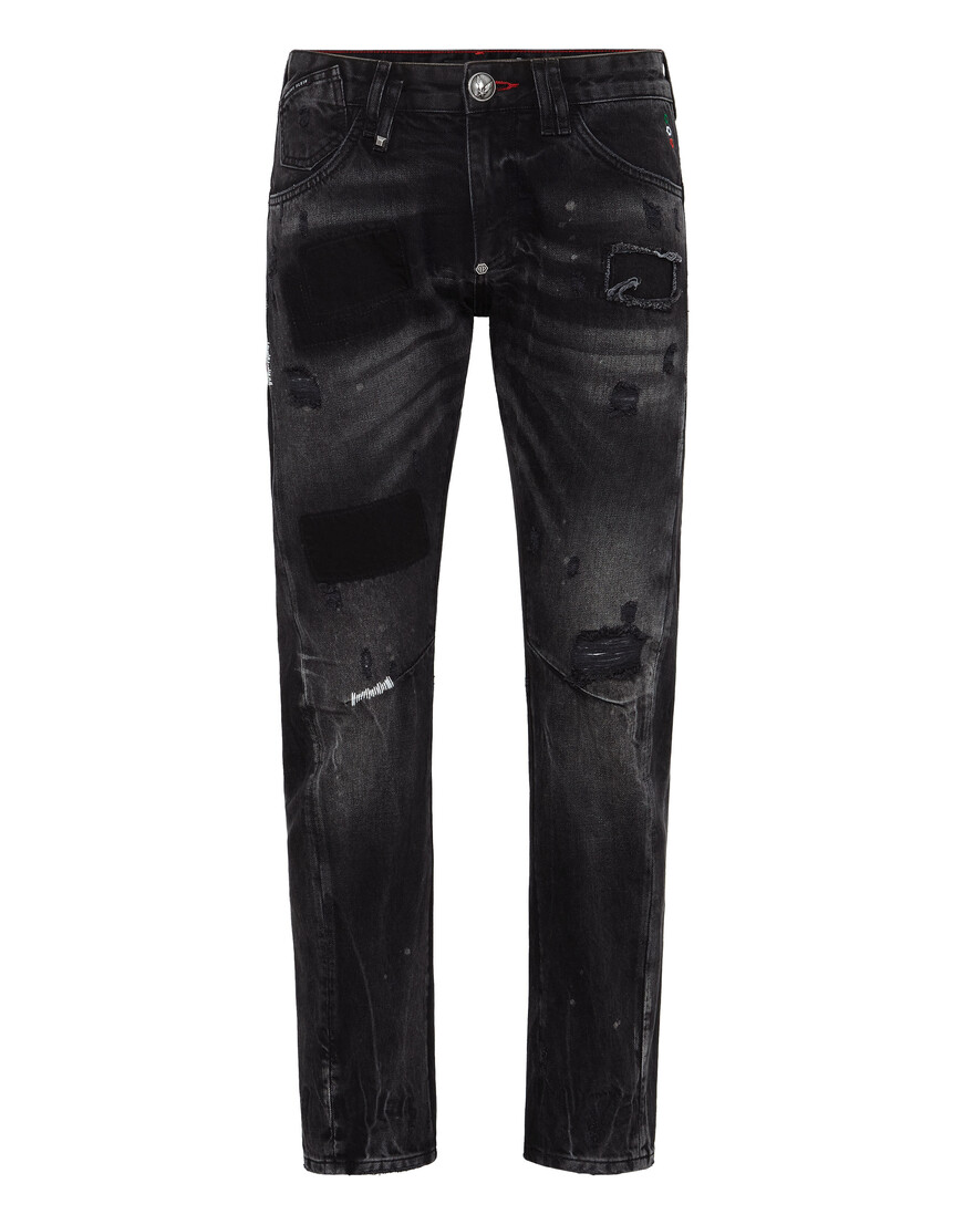 джинсы зауженные  F20C-MDT2269-PDE004N_10go по акции