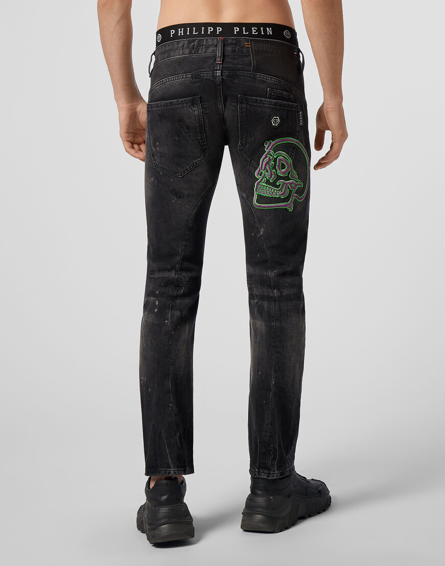 джинсы зауженные  F20C-MDT2269-PDE004N_10go купить с доставкой