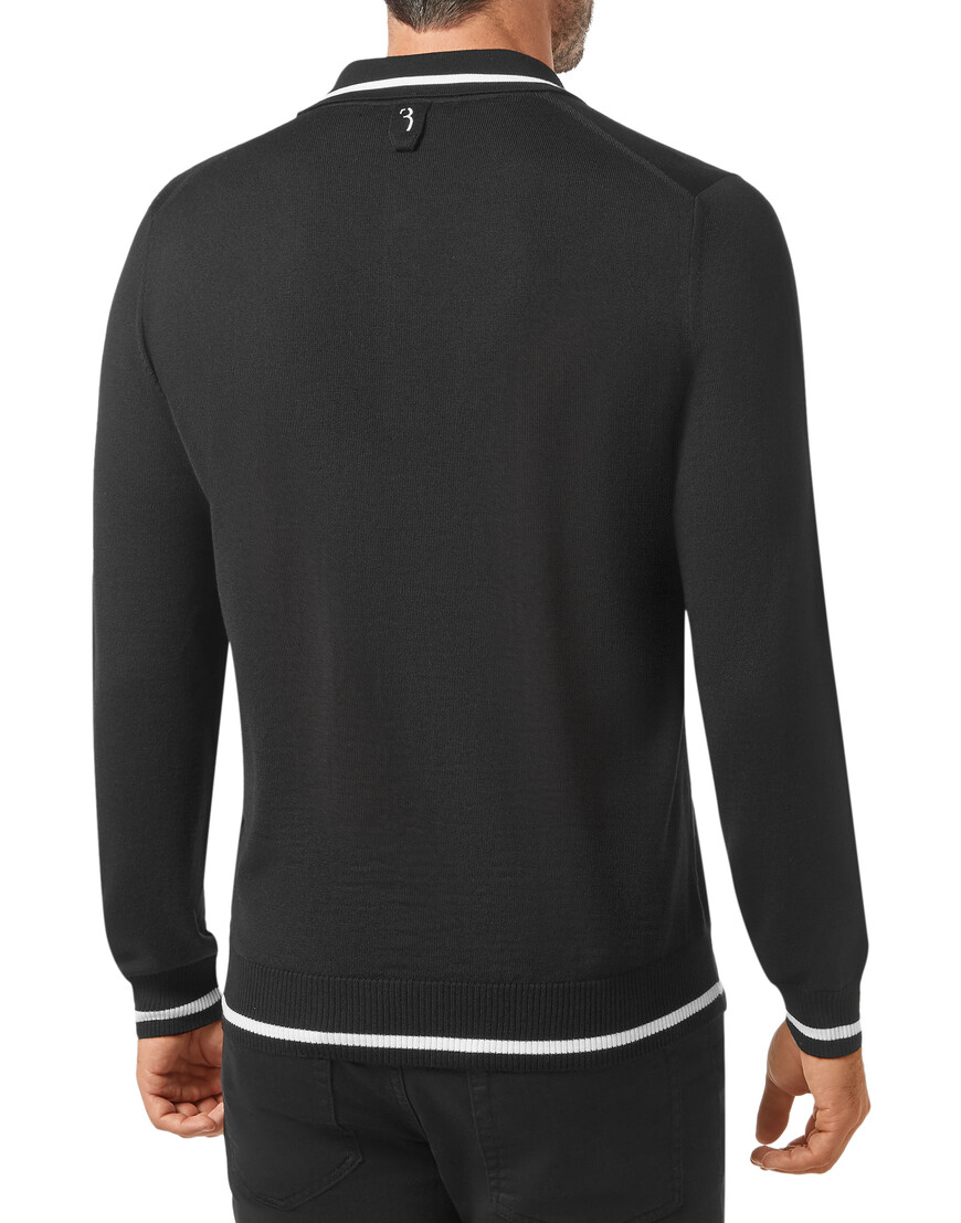 

Поло С Длинным Рукавом Billionaire, Черный