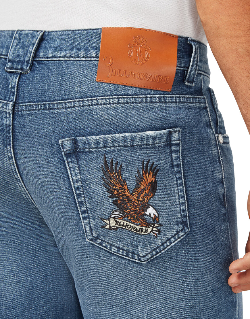 джинсы прямые  IAAC-MDT2447-BTE001N_08 по низкой цене