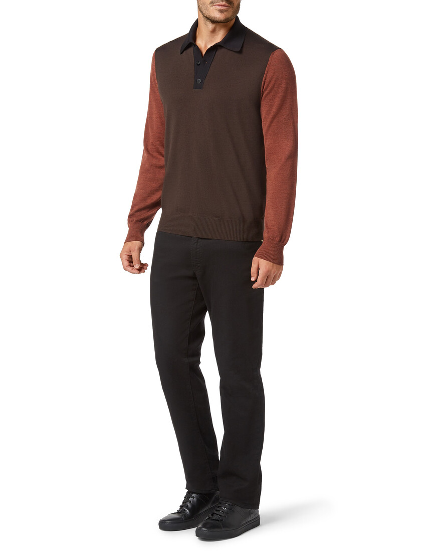 поло с длинным рукавом  WAAC-MKK0189-BKN001N_4404 купить с доставкой