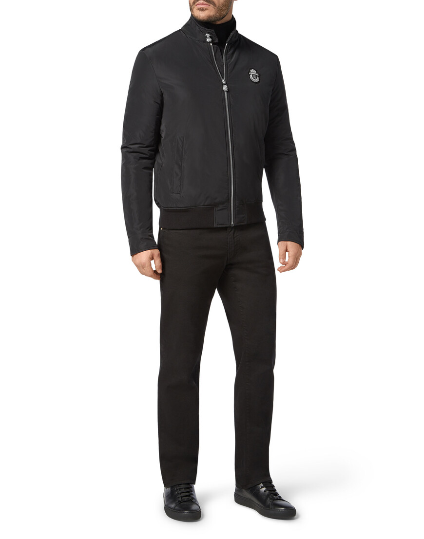 бомбер  из италии вид сбоку