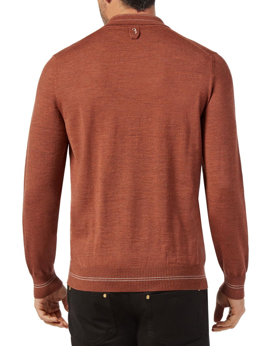 поло с длинным рукавом  OAAC-MKK0192-BKN001N_04 фотография