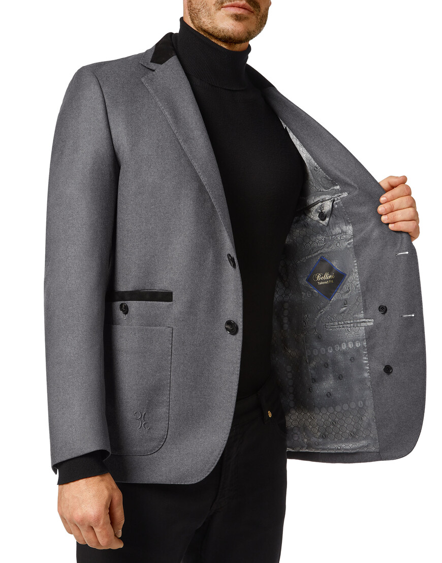 пиджак классический  из проверенных материалов спереди