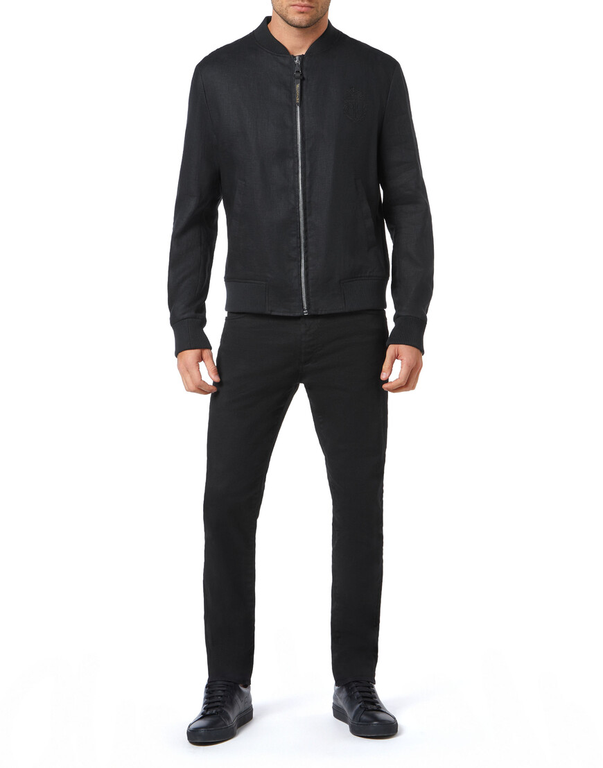 бомбер  из италии вид сбоку