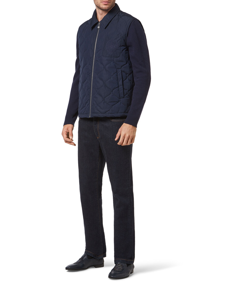 пуховик  из италии вид сбоку