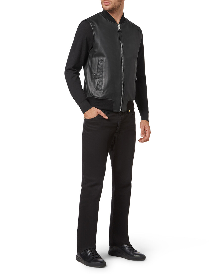 жилет  из италии вид сбоку