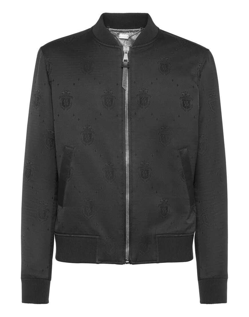 бомбер  от бренда billionaire вид слева